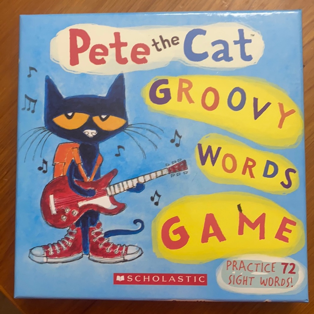 Pete the Cat Groovy Words Game